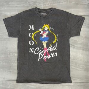 Sailor Moon Graphic Tee - Gray
